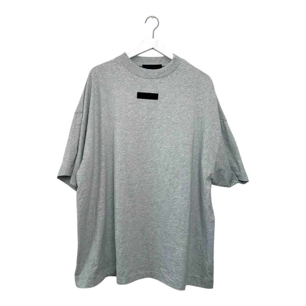 NWT Fear of God Essentials Gray Oversized Cotton T-Shirt Size M